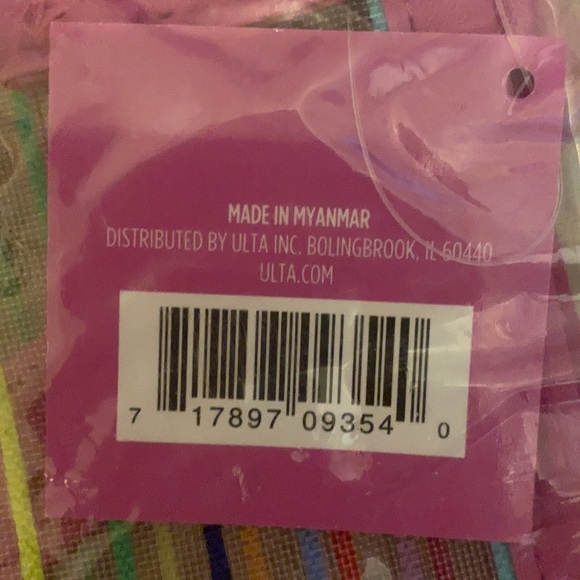 New In Bag- Pastel Tote by ULTA 19” X 12.5” - Picture 3 of 3